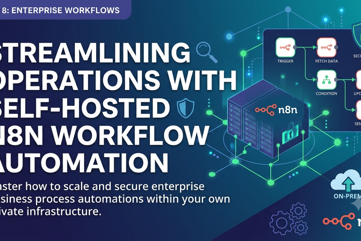 Automated Enterprise Workflows Using Self-Hosted n8n