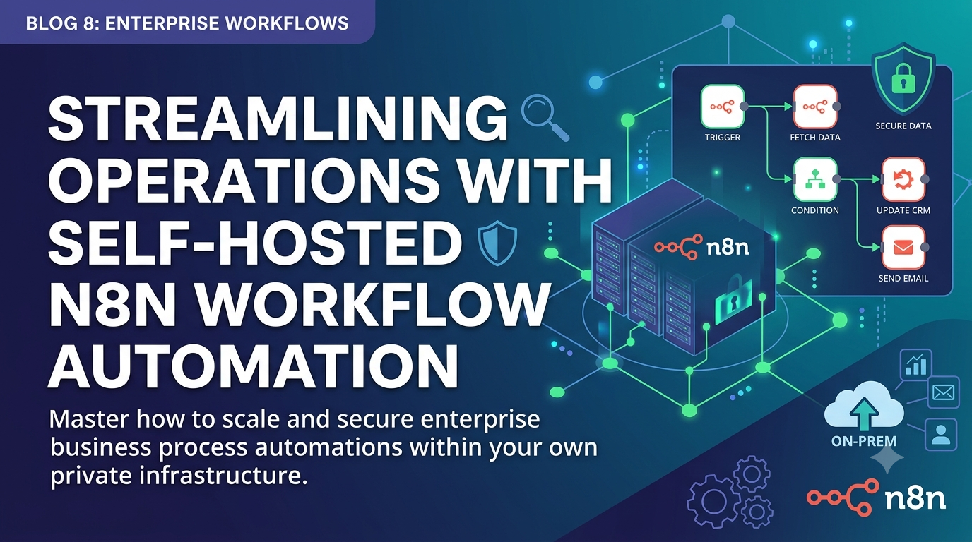 Automated Enterprise Workflows Using Self-Hosted n8n