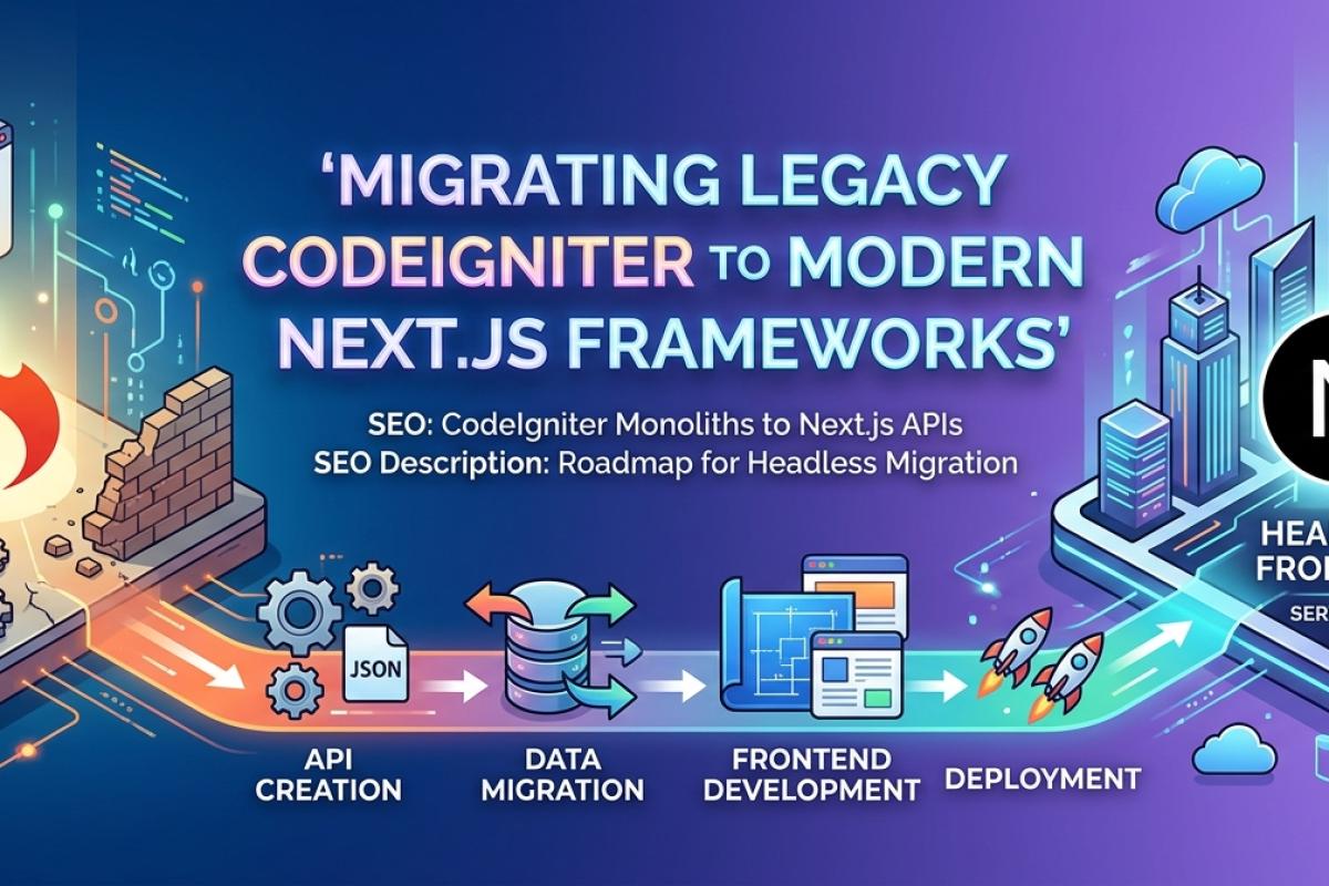 Migrating Legacy CodeIgniter Monoliths to Next.js APIs