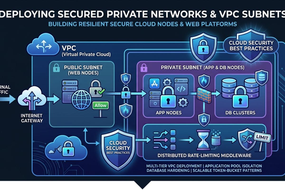 Architecting Secure Cloud Subnets and VPC Networks for Web Platforms