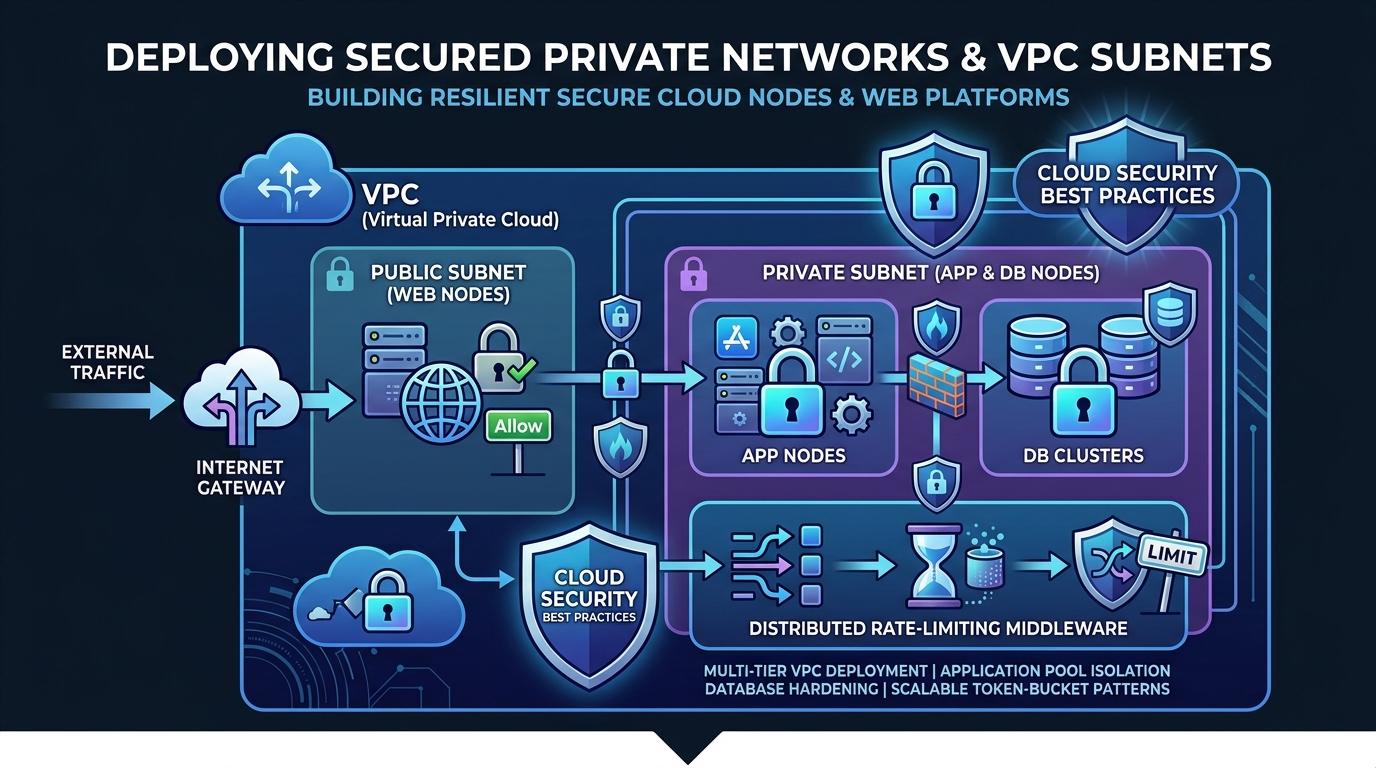 Architecting Secure Cloud Subnets and VPC Networks for Web Platforms