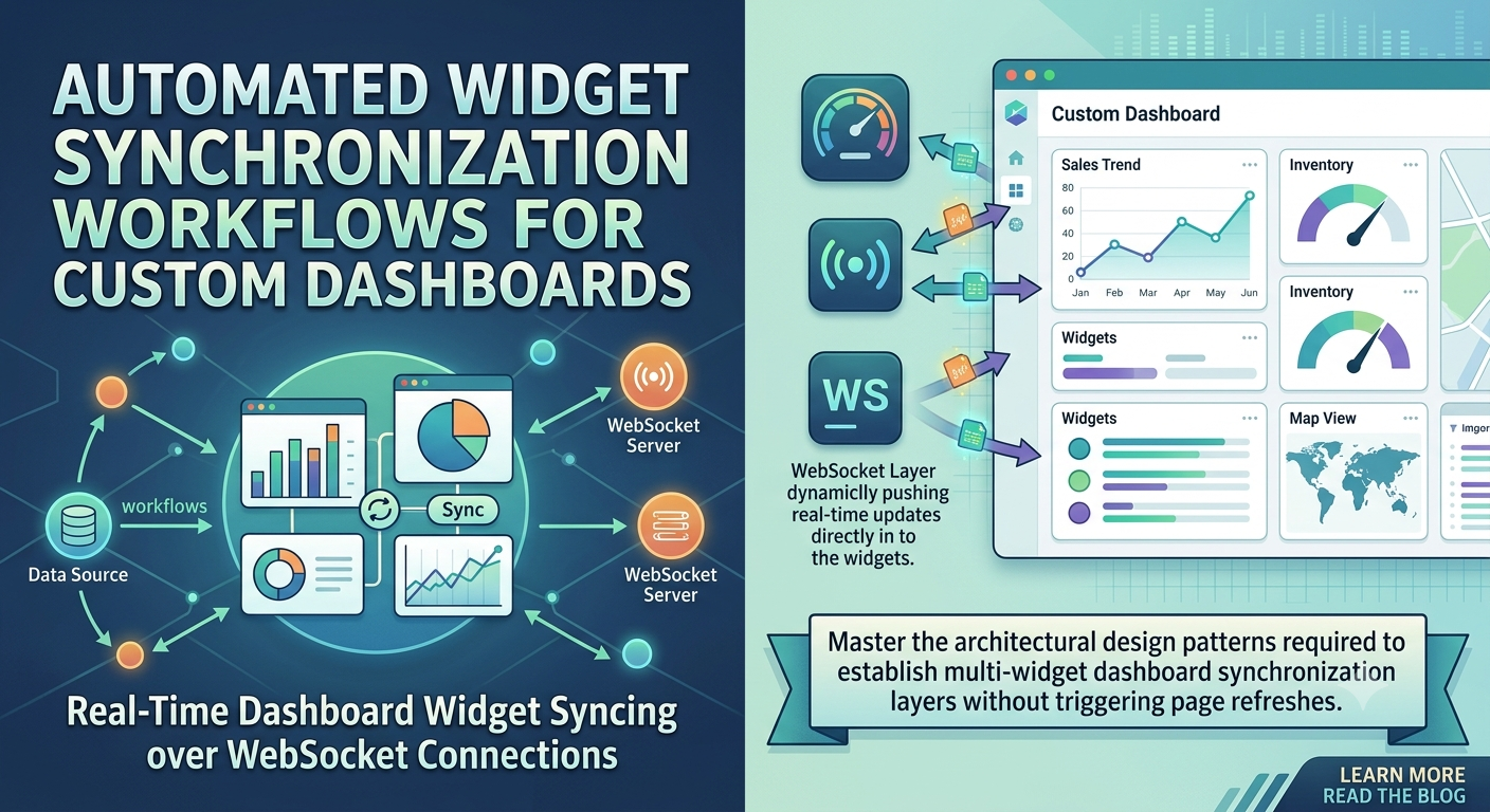Automated Widget Synchronization Workflows for Custom Dashboards